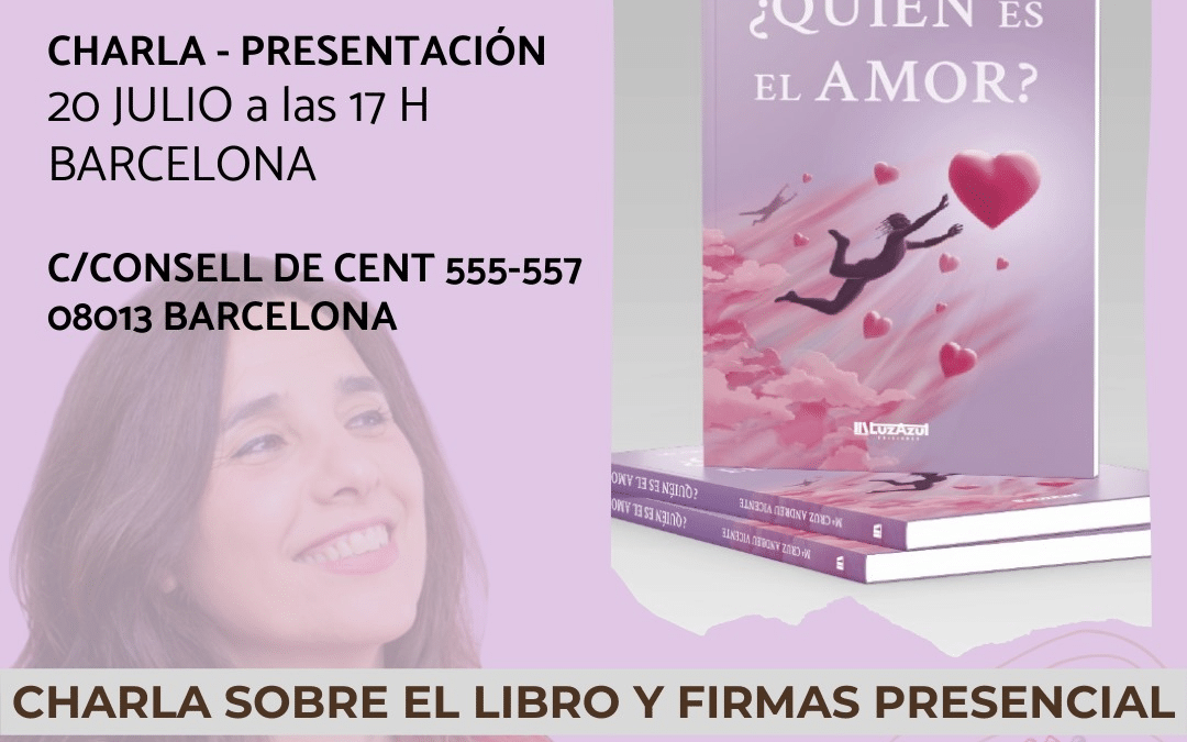 Charla presentación del libro «Quien es el amor»