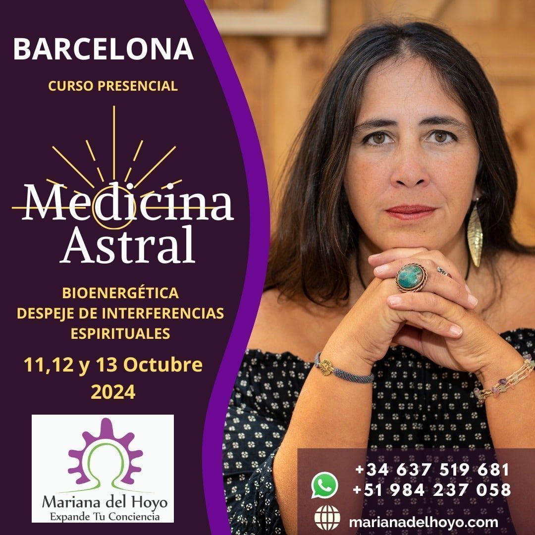 Taller de Medicina Astral de Mariana del Hoyo Taller de Medicina Astral de Mariana del Hoyo - Centro de formación terapias holísticas en Barcelona. Ofrecemos cursos de Medicina Integrativa. Visite nuestro Centro/Escuela o contacte al 609 53 10 47 para más información.